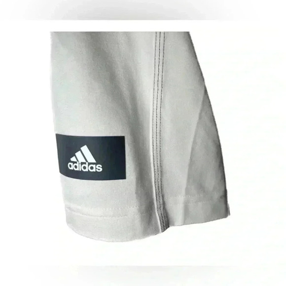 ADIDAS Womens Bike Leggings Shorts Sz Small white NWT MSRP $40 - Picture 4 of 4